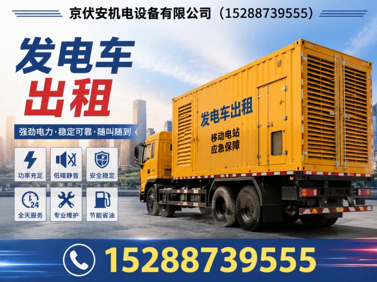 新余发电机出租展示图